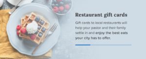 restaurant gift card