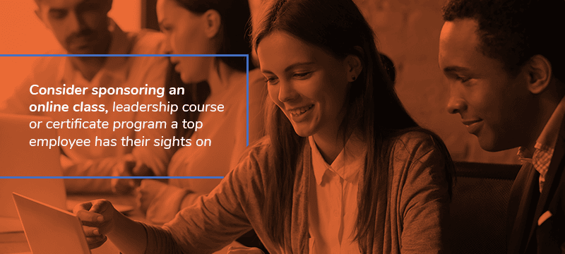 support ongoing learning in leadership