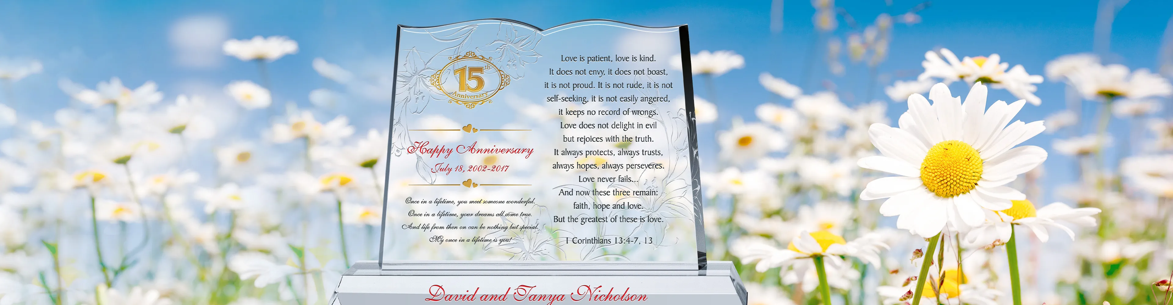 15 years wedding anniversary message to husband