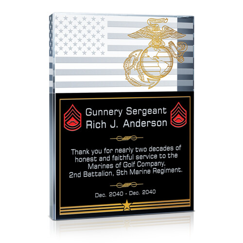 USMC Service Recognition Award