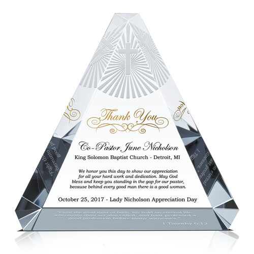 Pastor's Wife Appreciation Day Gift Plaque