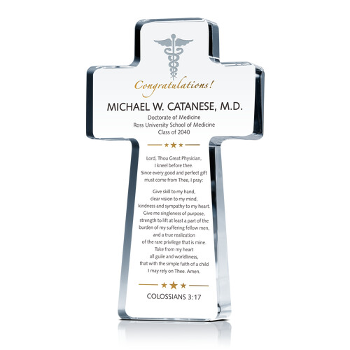 Physician’s Prayer Gift Plaque