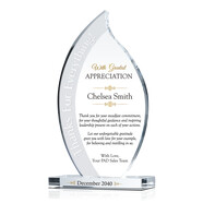 Custom Crystal Appreciation Award Plaques | DIY Awards