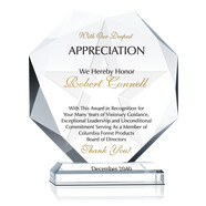 Crystal Board of Director Recognition Awards
