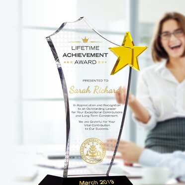 Crystal Corporate Gift Plaques